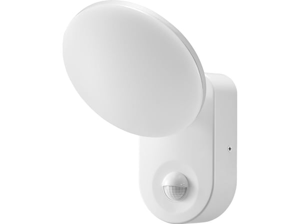 Orno RIOLIT LED vegglampe 15W med bevegelsessensor 1100 lm IP65 4000K hvit