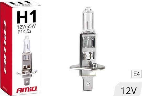 AMiO halogenlampa H1 12V 55W UV-filter (E4)