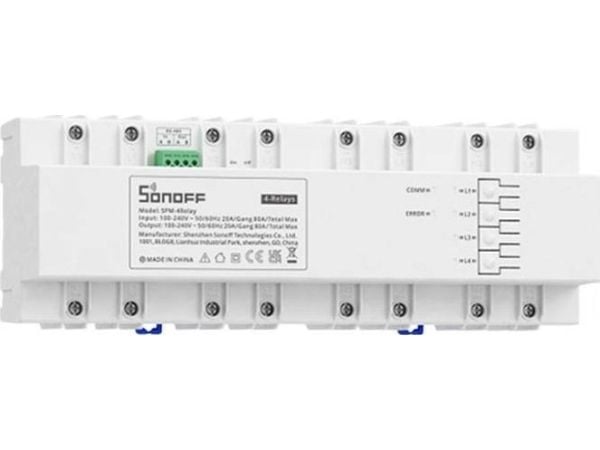 Sonoffin älykäs kytkin SPM-4Relay Sonoffin älykäs kytkin SPM-4Relay