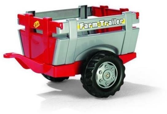 rolly toys rollyFarm Trailer, Lekebil Trailer, 2,5 år, Grå, Rød