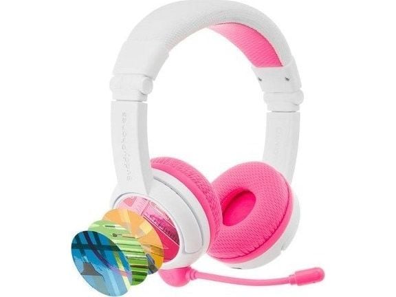 Onanoff hodetelefoner for barn | hjemmeundervisning | Bluetooth| rosa