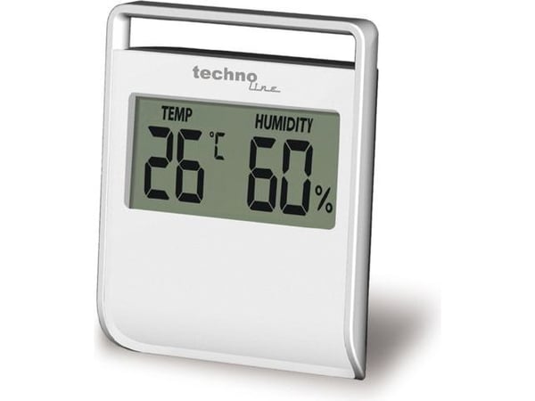 Technoline WS 9440, Hvit, Inne hygrometer, Inne Termometer, Hygrometer, Termometer, Hygrometer, Termometer, F, °C, LR54