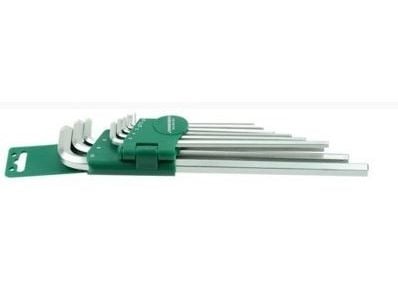 Jonnesway unbrakonøkkelsett hex type L 1,5–10 mm 9 deler (H03SA109S)