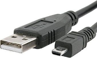 Sharkoon - USB-kabel - mini-USB type B (hann) til USB (hann) - USB 2.0 - 3 m - svart