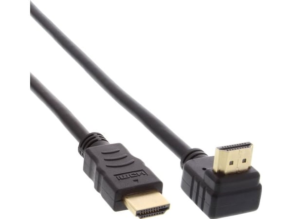 InLine High Speed HDMI-kaapeli Ethernetillä - Video-/Audio-/Netzwerkkabel - HDMI - HDMI, 19-polig (M) - HDMI, 19-polig (M) - 0,5 m - STP-kaapeli - ...