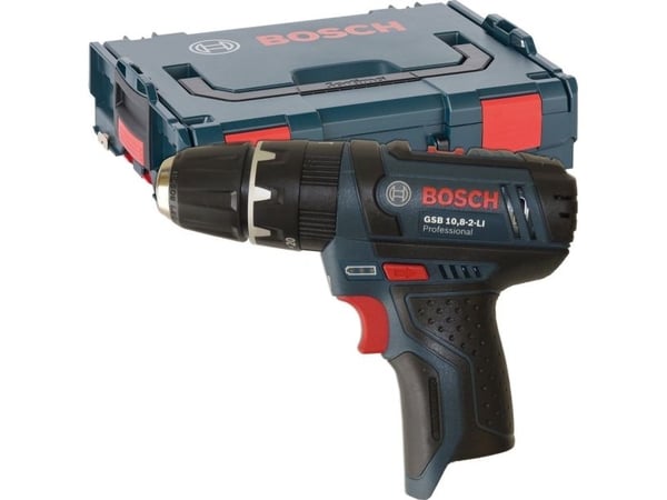 Bosch GSB 12V-15 Professional - Hammerbor/driver - trådløs - 2 hastigheter - nøkkelfri borhylse 10 mm - 30 N·m - uten batteri - 12 V - SOLO