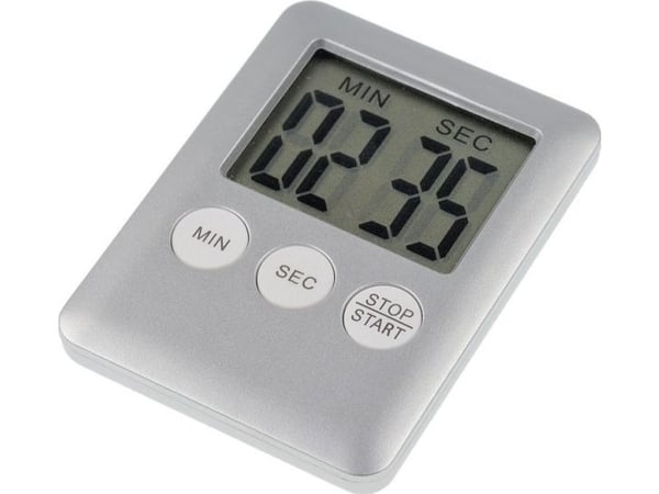 Kaiser 4216, Daglig timer, Silver, Digital, LCD, Knappar, 100 min