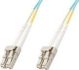 MicroConnect - Nettverkskabel - LC/PC-multimodus (hann) til LC/PC-multimodus (hann) - 150 m - 150 m - fiberoptisk - 50 / 125 mikroner - OM3 - halog...