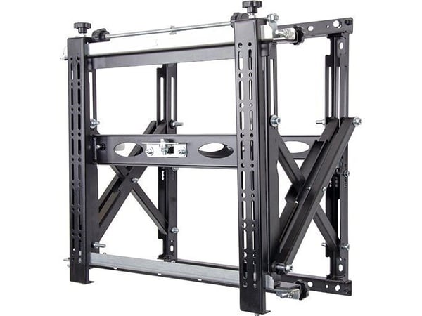 B-TECH PRO Install BT8310XL - Monteringssett (veggmontering) - utsprettende - for flatpanel - robust - svart - skjermstørrelse: 42"-120" - stangmon...