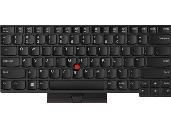 Lenovo 01HX488, Tastatur, US Engelsk, Bakgrunnsbelyst tastatur, Lenovo, Thinkpad T480