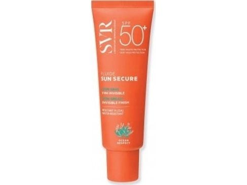 SVR Sun Secure Fluide SPF 50+ lett krem, 50 ml - lang holdbarhet