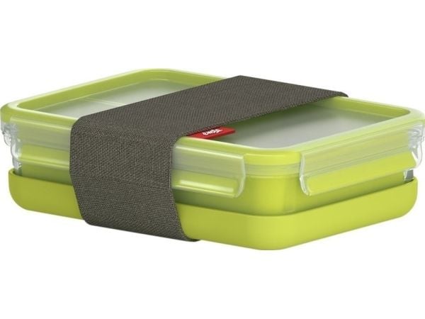 Emsa Clip&amp;Go Matboks 518098 1,2l Transparent/Grønn