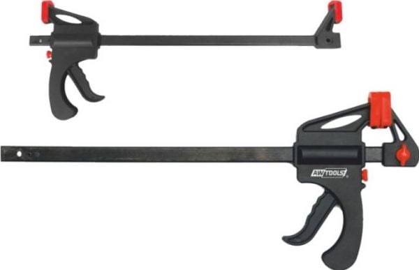 AWTOOLS hurtigklemm e tømrer 300 mm