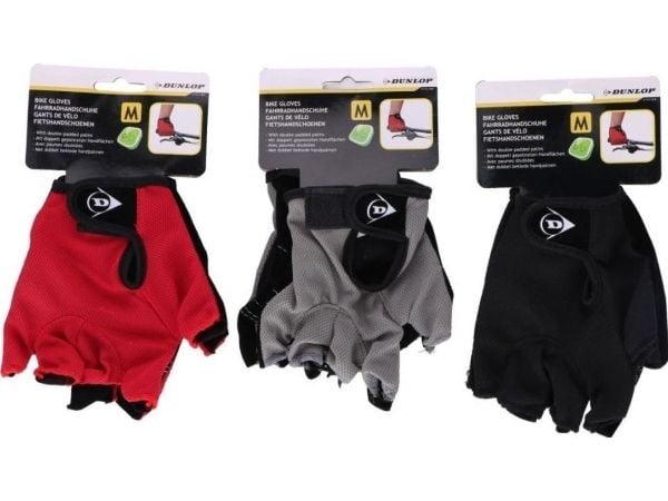 Dunlop cykelhandskar Senior stl. S röd