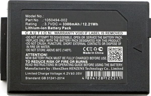 CoreParts MBXPOS-BA0217, Akku, Musta, 1 kpl