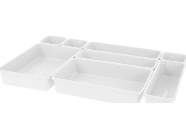 Storage Solutions organiserinnsats til skuffer - 8 deler