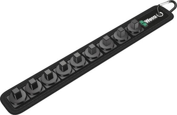Wera Socket rail B, 3/8", 9 hoder, 450 mm, 120 mm, 84 g