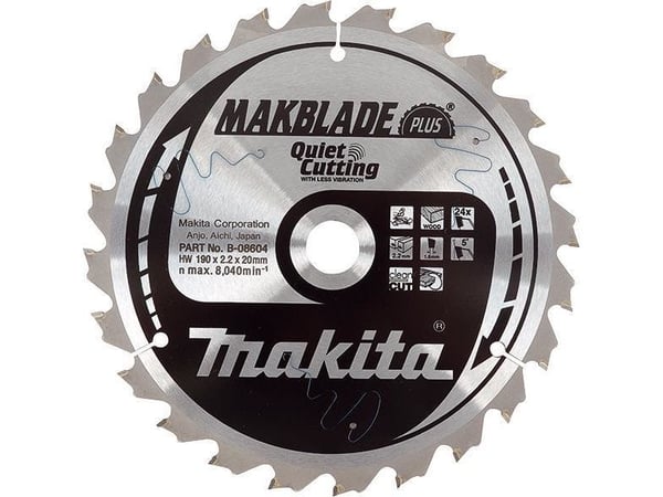 Makita T.C.T. sågklinga MAKBLADE PLUS 260 x 30 mm T60 5° B-08698
