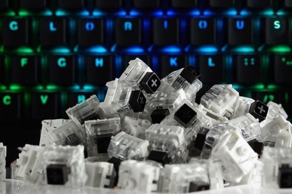Glorious PC Gaming Race KAI-BLACK, Tastaturbrytere, Sort