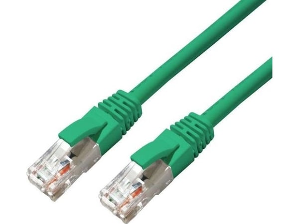 MicroConnect - Koblingskabel - RJ-45 (hann) til RJ-45 (hann) - 3 m - UTP - CAT 6a - med støvel, halogenfri, formstøpt, rund, uten hindringer - grønn