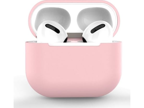 Omslag til AirPods 2 / AirPods 1 i silikon mykt øretelefon-tilbehør - rosa (Case C)