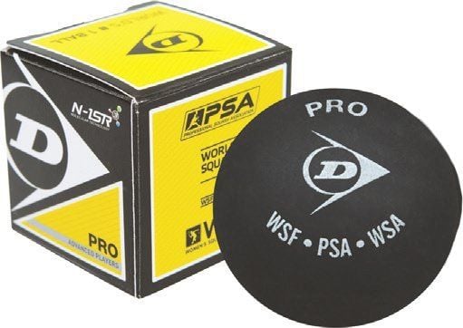 Dunlop Sport 700108 Squashboll gul prick 12 st (SQBAP)
