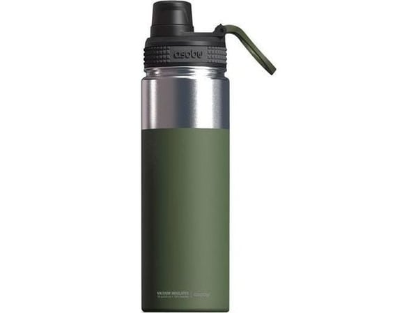 Asobu Alpine Flask, 530 ml, Turgåing, Grønn, Rustfritt stål, Voksen, Mann/kvinne