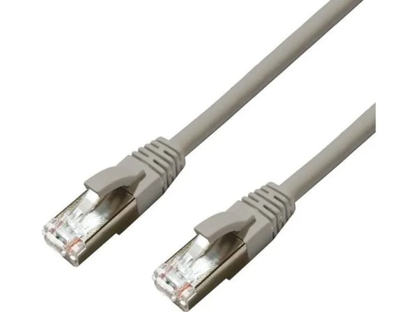 MicroConnect - Koblingskabel - RJ-45 (hann) til RJ-45 (hann) - 25 cm - 6 mm - S/FTP - CAT 6a - halogenfri, innendørs, formstøpt, rund, uten hindrin...