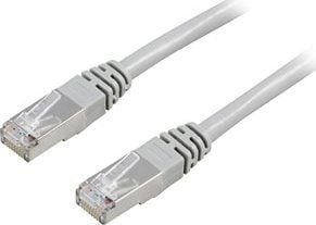 DELTACO - Koblingskabel - RJ-45 (hann) til RJ-45 (hann) - 10 m - FTP - CAT 6