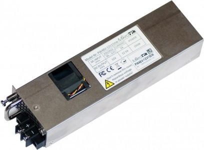 MikroTik PW48V-12V150W - Strømforsyning - "hot-plug" (plug-in modul) - 150 watt - for Cloud Core Router CCR1072-1G-8S+, CCR1072-1G-S+