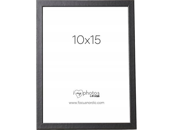 Bilde/ramme Focus Focus Pop Black 10x15