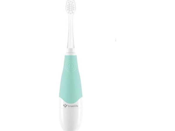TrueLife SonicBrush Baby G, Barn, Ultraljudstandborste, Mjuk, 32000 rörelser per minut, Vit, 4 x 30 sec