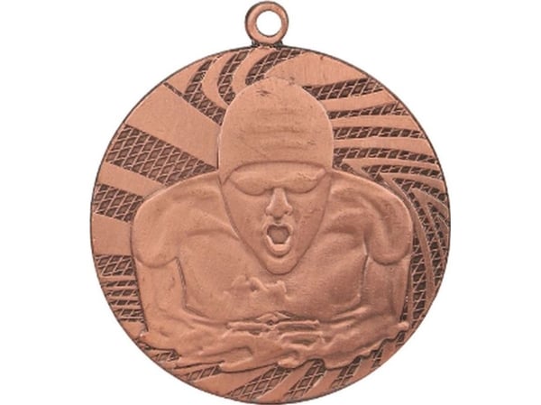 Victoria Sportmedalje bronse - svømming - medaljestål