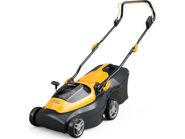 STIGA Collector 136e batteridriven gräsklippare med justerbar klipphöjd inkl. batteri inkl. laddare 20 V klippbredd (max.) 34 cm