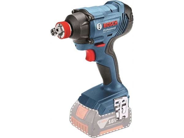 Bosch GDX 180-LI, Slagtrekker, Pistolhåndtak, 1/2", Sort, Blå, 3600 RPM, 2800 RPM - SOLO