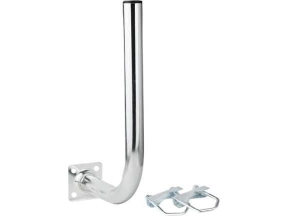 Extralink L250X400 BALCONY HANDLE MOUNT WITH U-BOLTS M8, Ruostumaton teräs, Kulmakiinnitin, 18 kg, Metallinen, Yleiskäyttö, Sinkkipinnoite