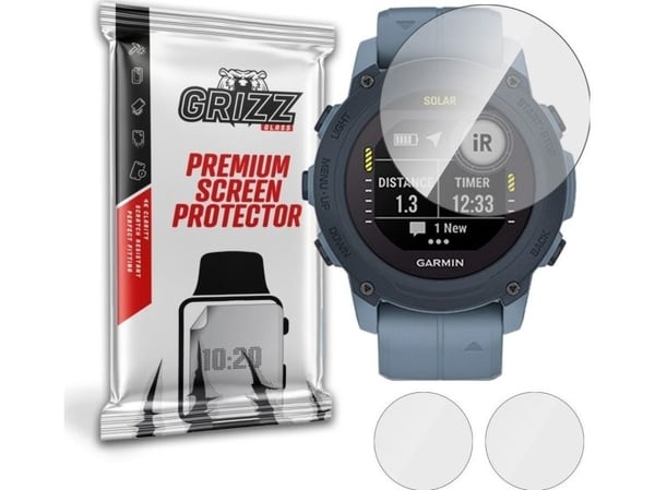 GrizzGlass hybridglass til Garmin Descent G1