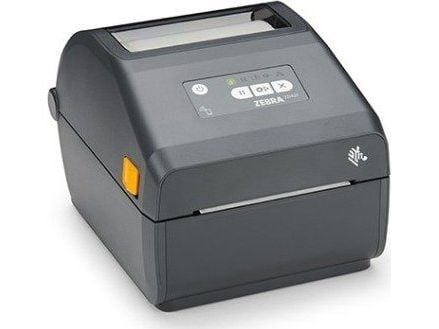 Zebra ZD421t - Etikettskriver - termotransfer - Rull (11,2 cm) - 300 dpi - inntil 102 mm/sek - USB 2.0, USB-vert, Bluetooth 4.1, Wi-Fi(ac) - grå