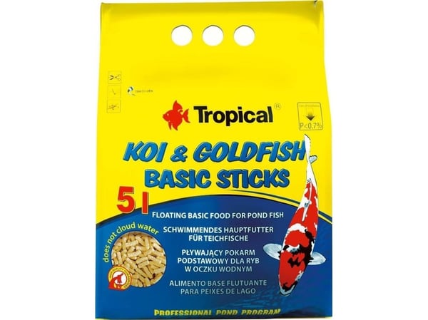 Tropical TROPICAL KOI&GOLDFISH BASIC STICKS 5 l – 04567