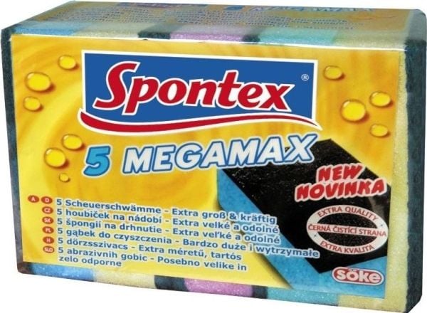Spontex Megamax disksvampar 5-pack 97070294