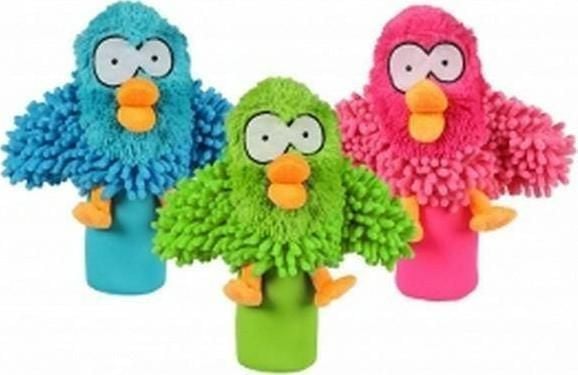 COOCKOO Coockoo leketøys flaske-squeaker 27 cm rosa