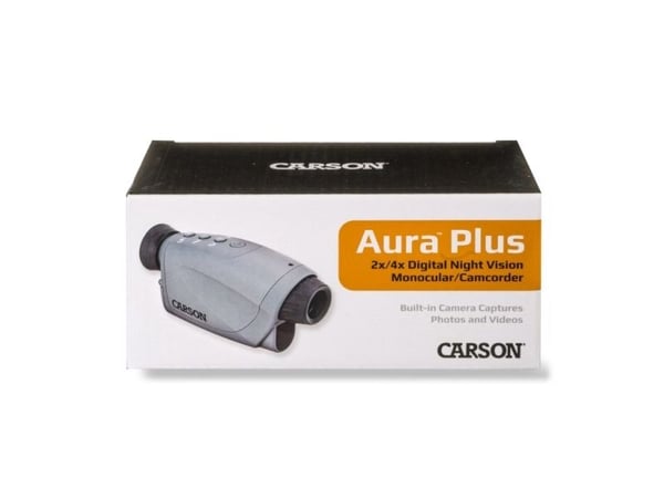 Carson Aura Plus, Monokulær, Sort, Grå, 120 m, 640 x 480 piksler, 2x, CMOS