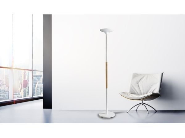 Unilux PRYSKA, Bøk, Hvit, Universell, Stål, 1 ampuller, 44,6 W, LED