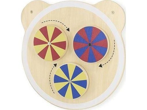Viga Toys montessori i trä färgplatta VIGA