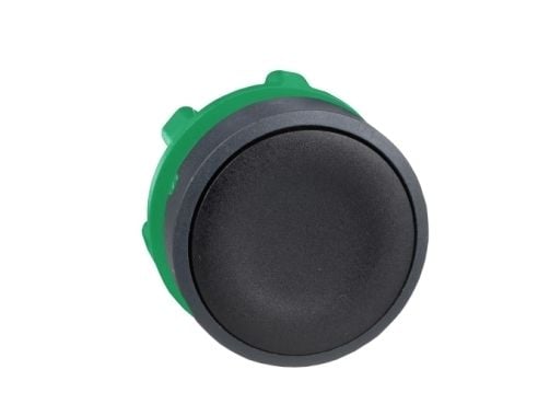 Schneider Electric Harmony ZB5AA2 Painonappi näppäimistöllä, ohjausnuppi litteä 1 painike Musta Paineen vapautus 1 kpl