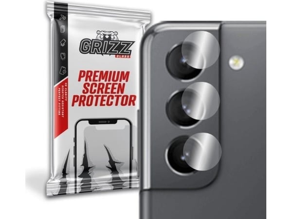 GrizzGlass HybridGlass kameralinsebeskyttelse for Samsung Galaxy S21+ Plus 5G