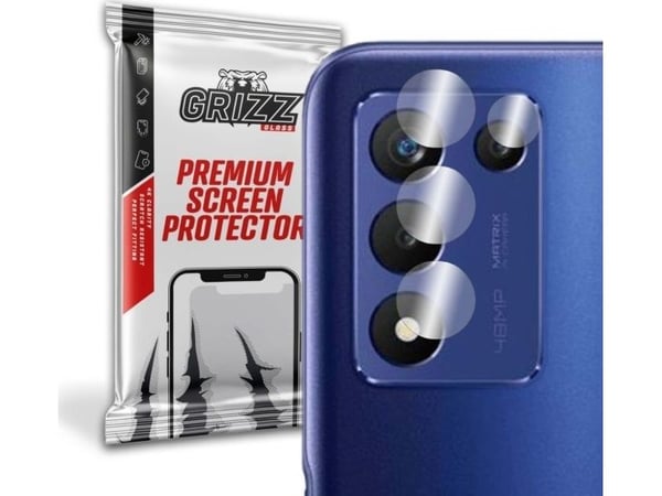 GrizzGlass hybridi lasi kameraan Grizz Realme Q3T 5G:lle