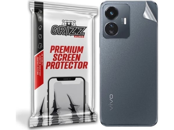 GrizzGlass skjermfolie til rygg Grizz Vivo Y77 5G GrizzGlass skjermfolie til rygg Grizz Vivo Y77 5G