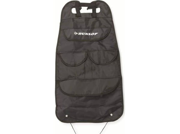 Dunlop organizer til bilsete svart