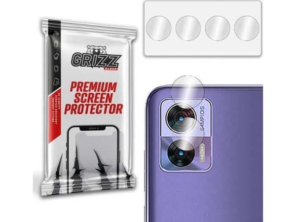 GrizzGlass kameralinsglas för Motorola Edge 30 Neo